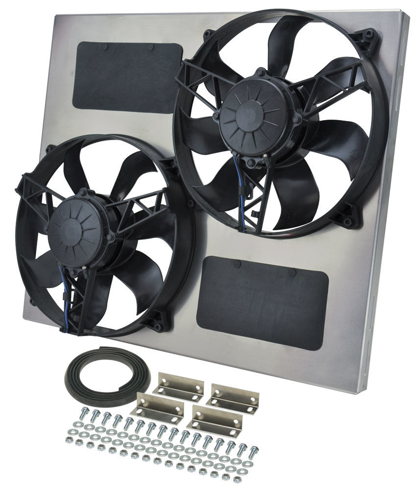 Dual Radiator Fan Shroud Assembly - 16830