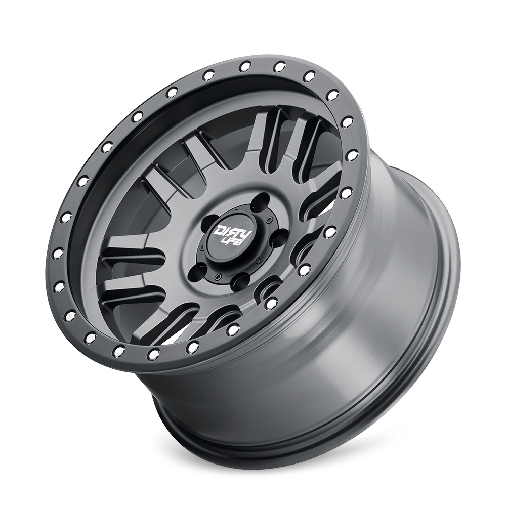 DIRTY LIFE CANYON PRO 9309 SATIN GRAPHITE 17X9 5-127 -12MM 71.5MM 9309-7973MGT12