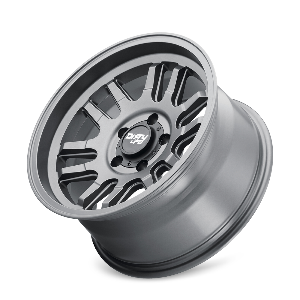 DIRTY LIFE CANYON 9310 SATIN GRAPHITE 17X9 5-127 -12MM 71.5MM 9310-7973MGT12