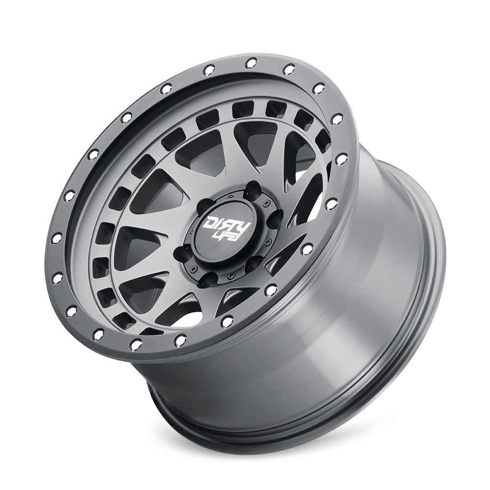 DIRTY LIFE ENIGMA PRO 9311 SATIN GRAPHITE 17X9 6-139.7 -12MM 106MM 9311-7983MGT12