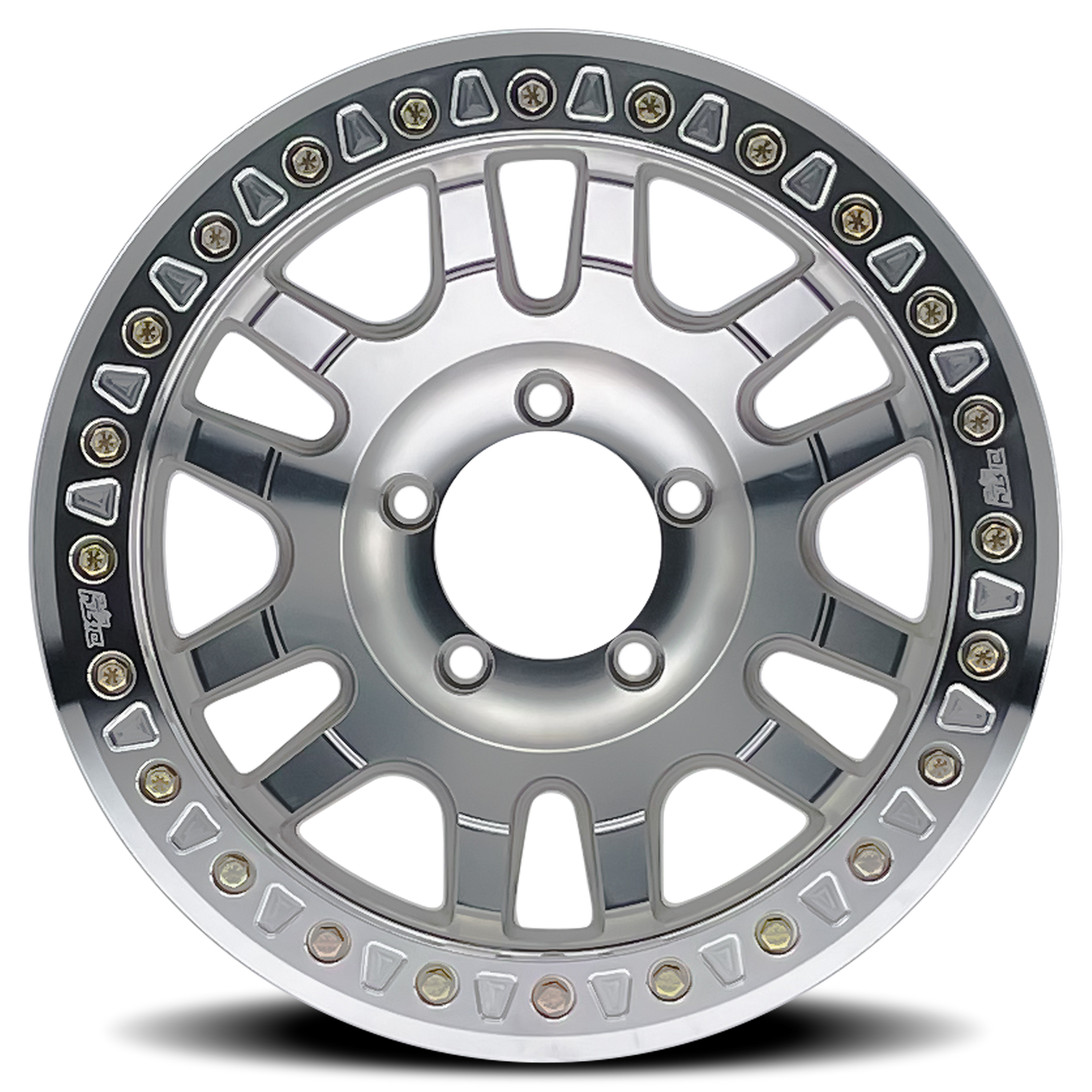 DIRTY LIFE CANYON RACE 9314 MACHINED 17X9 6-139.7 -12MM 106MM 9314-7983M12
