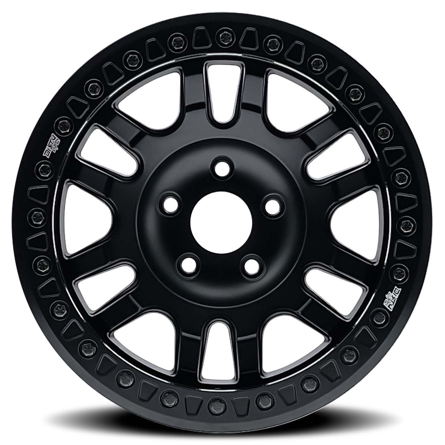 DIRTY LIFE CANYON RACE 9314 MATTE BLACK 17X9 5-127 -38MM 71.5MM 9314-7973MB38