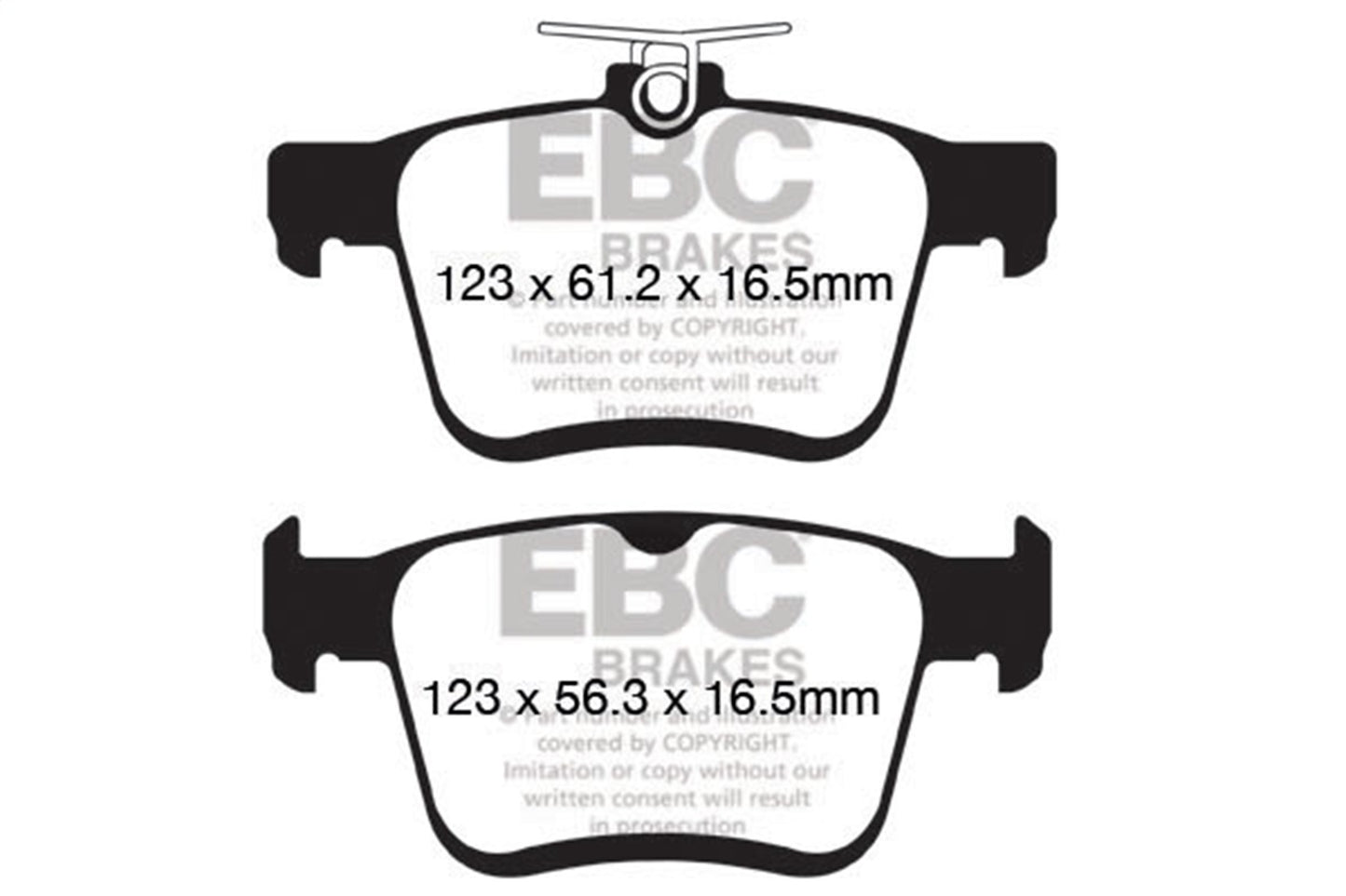 EBC Brakes - S20 Kits Ultimax And Plain Rotors - S20K2261