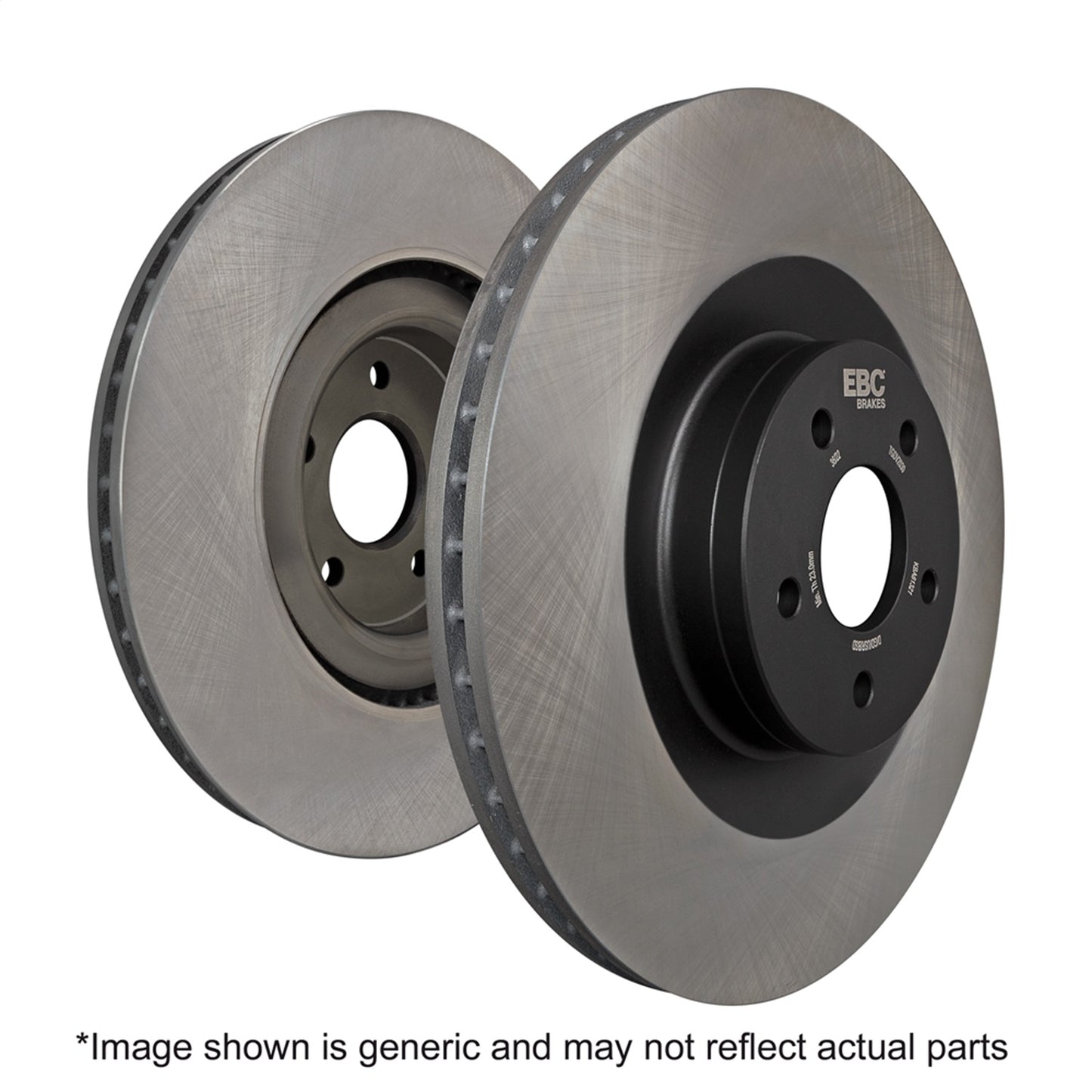 EBC Brakes - Premium OE Style Non Slotted Rotor Set - RK7812