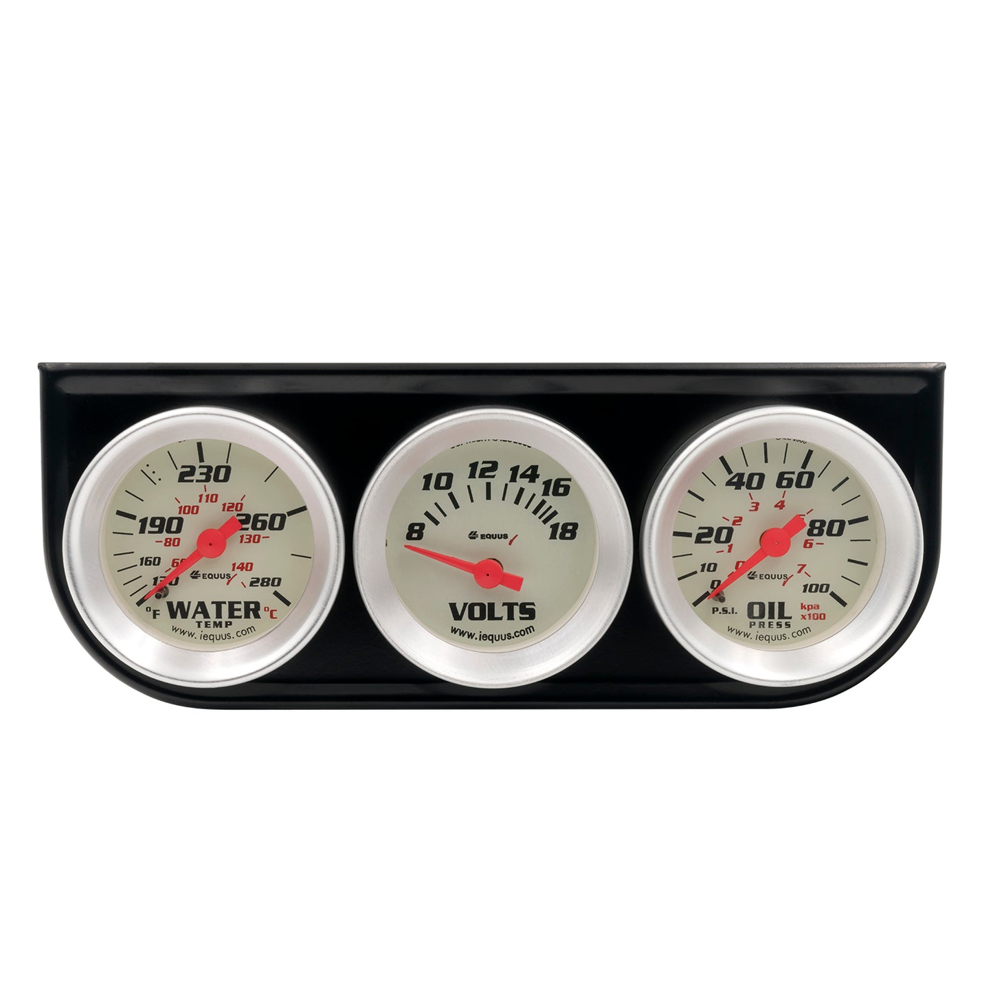 1-1/2 In Volt Triple Gauge Kit