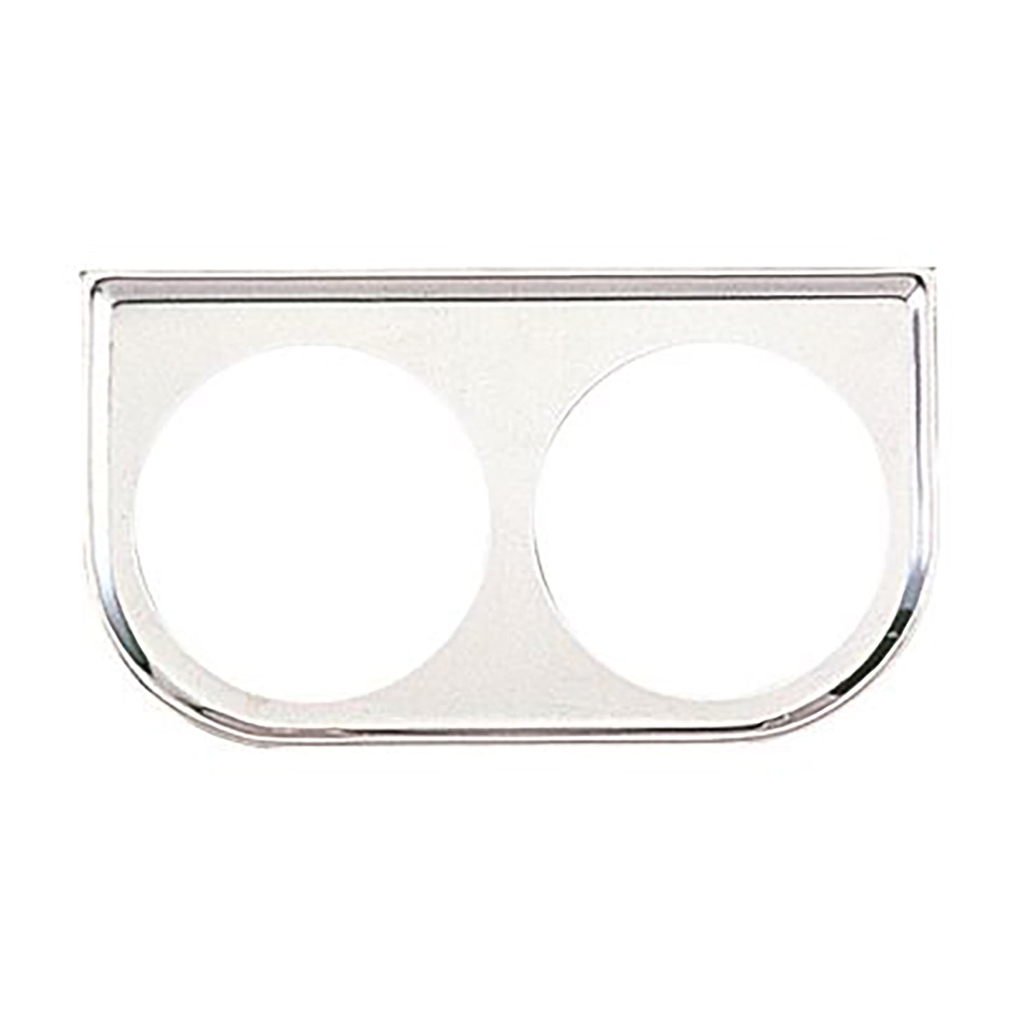 2 In. Chrome Dual Mounting Panel