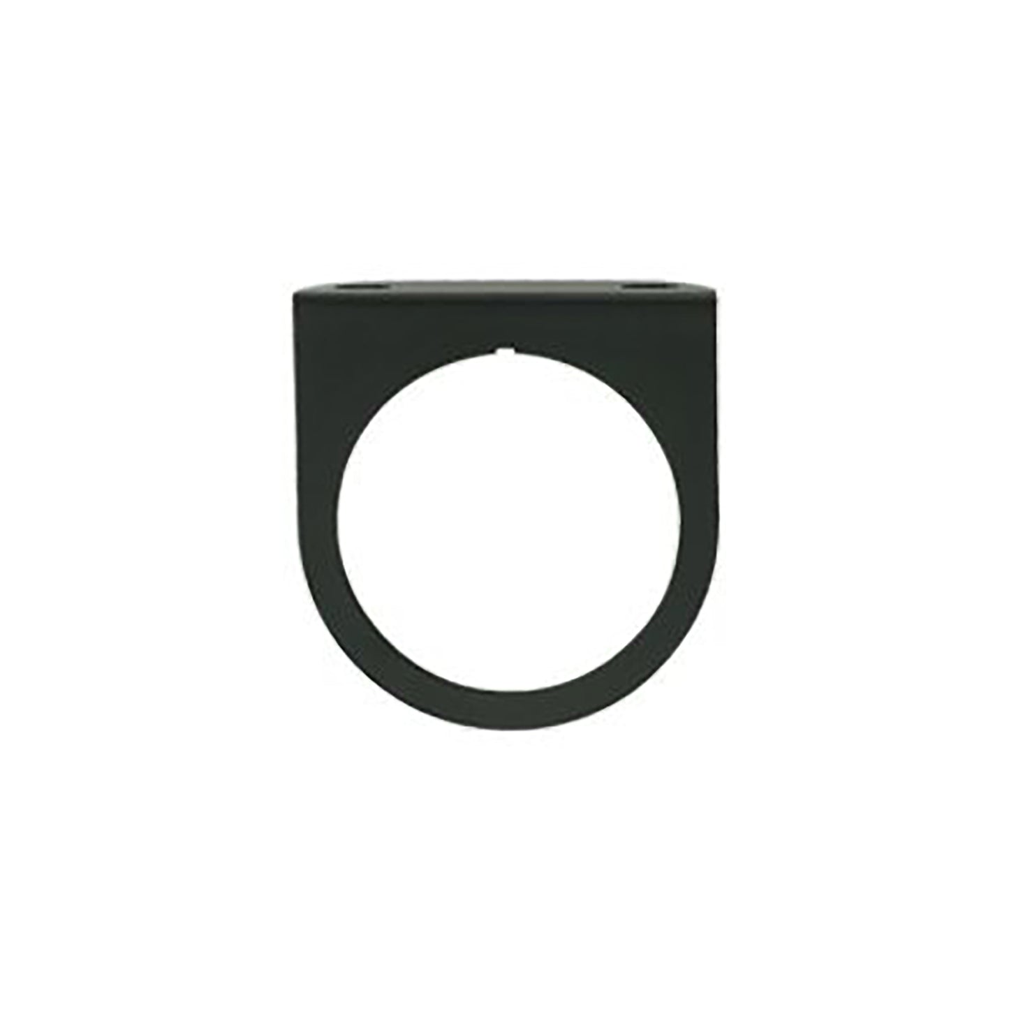 2 In. Black Single Gauge Mounting Panel