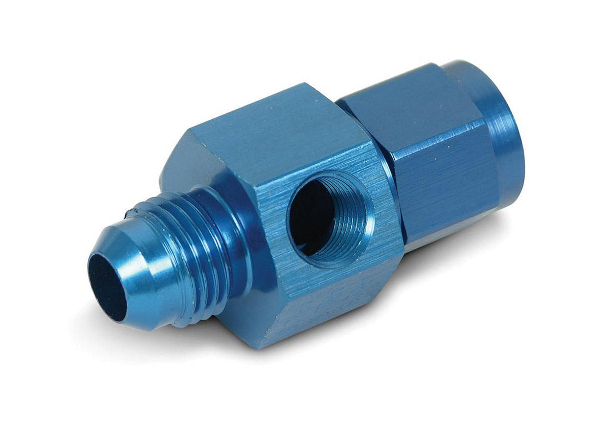 Gauge Adapter -6M to -6F w/1/8 Npt Port - 100199ERL