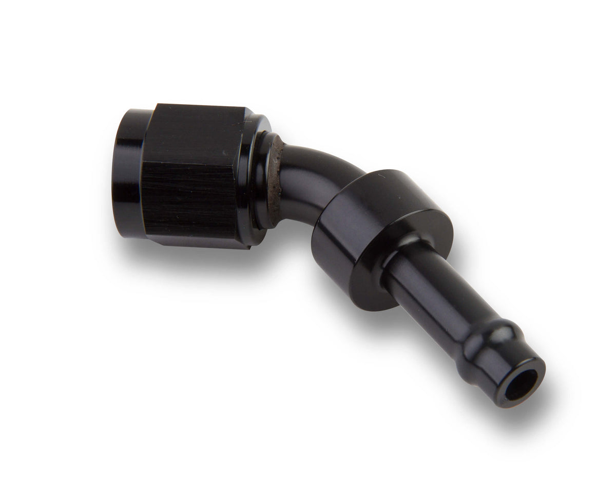 6an 45-Deg to 3/8 Vapor Guard Hose End - 754166ERL