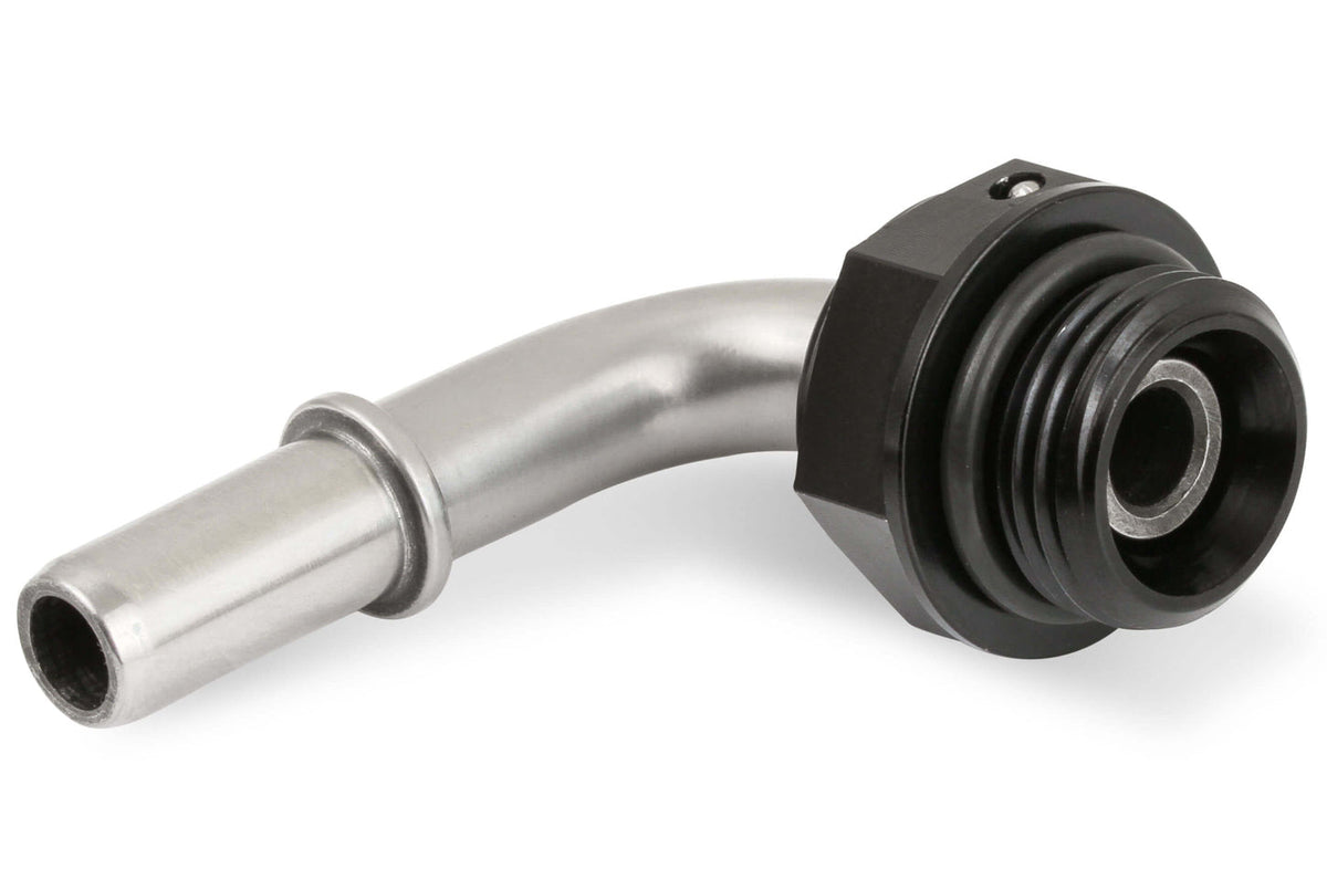 SS EFI OE Quick Connect Fuel Fitting 90-Degree - 935085ERL