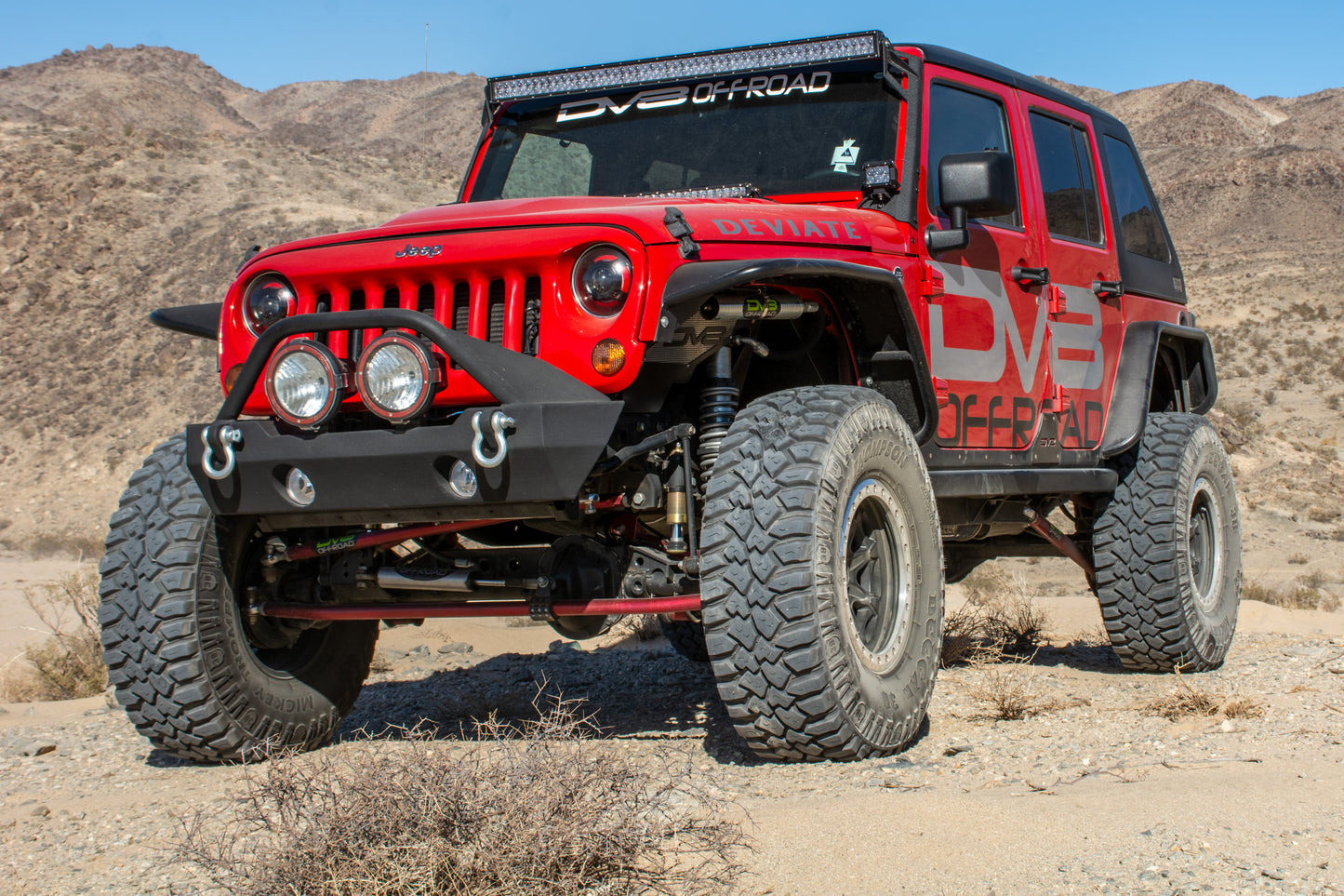 DV8 Offroad Fender Flares - FENDB-02
