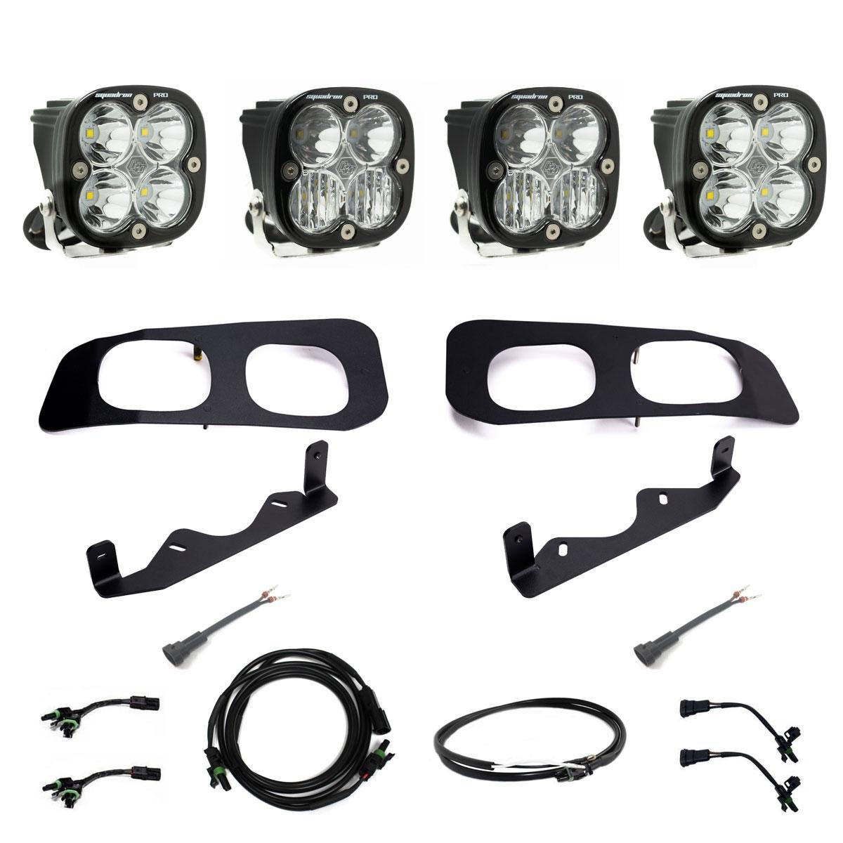 2023-25 Ford Super Duty Dual Pro Fog Pocket Upfitter Kit