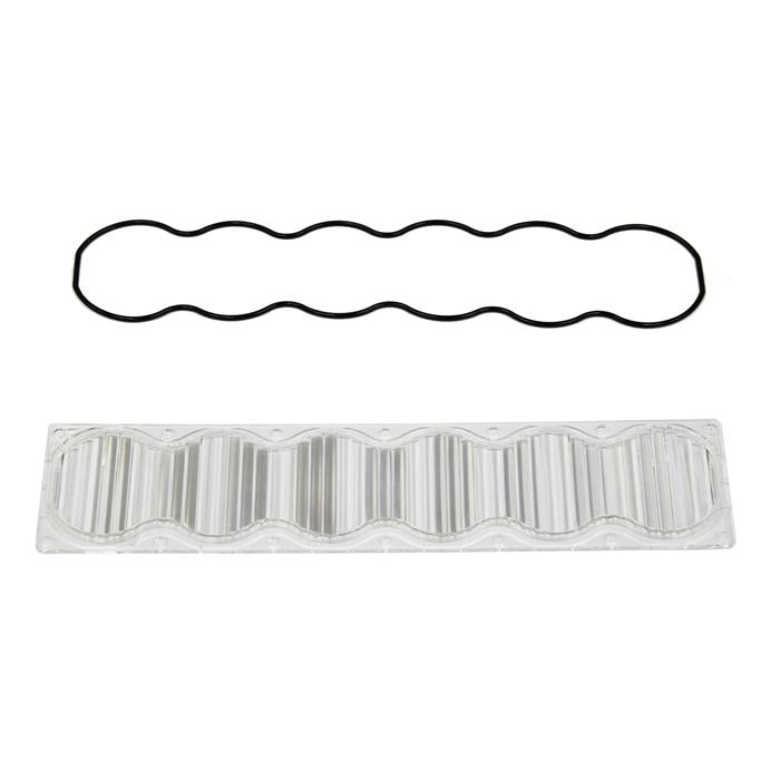 OnX6 Light Bar Lens Kit (10 Inch; Wide Cornering; Clear)