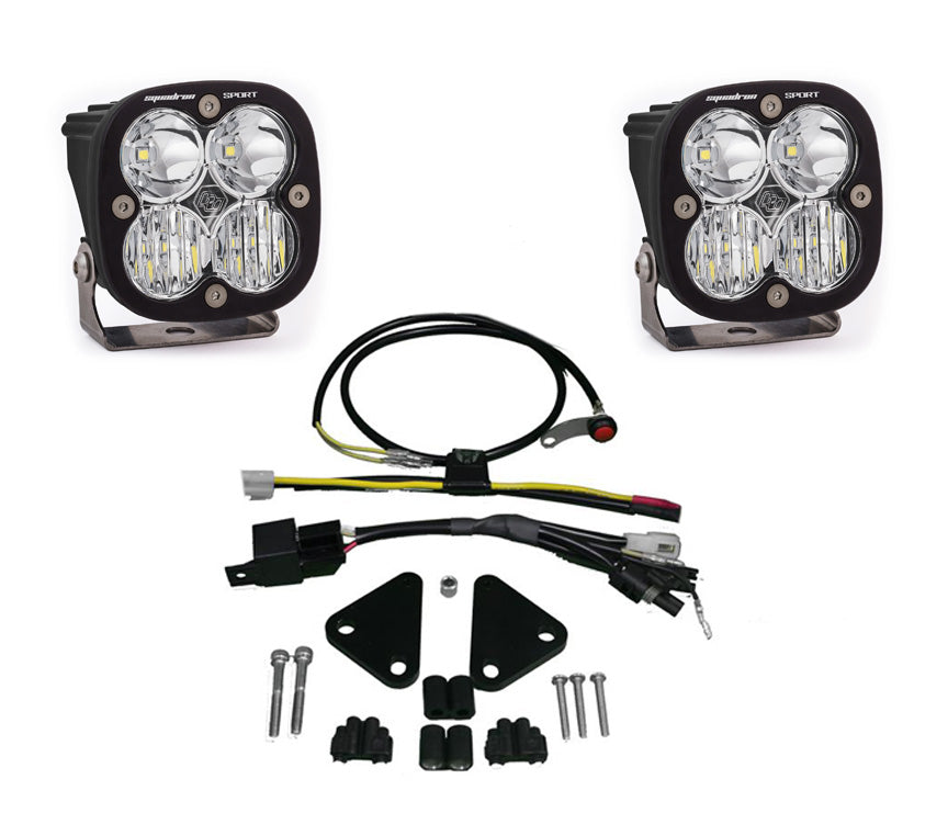Squadron Sport Headlight Kit - '08-12 F800GS (Driving Combo; Clear)