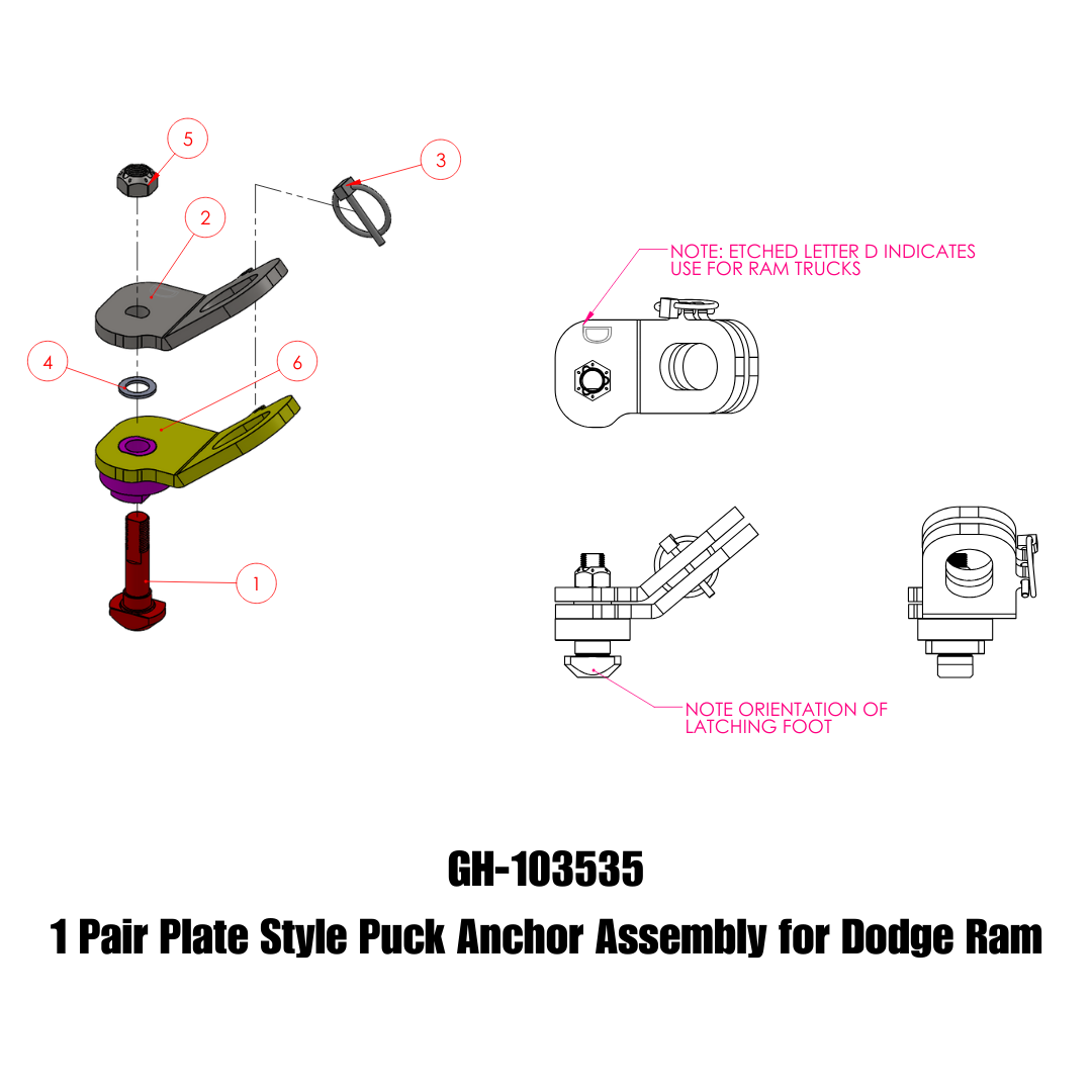 GEN-Y - Safety Chain Anchors - GH-103535