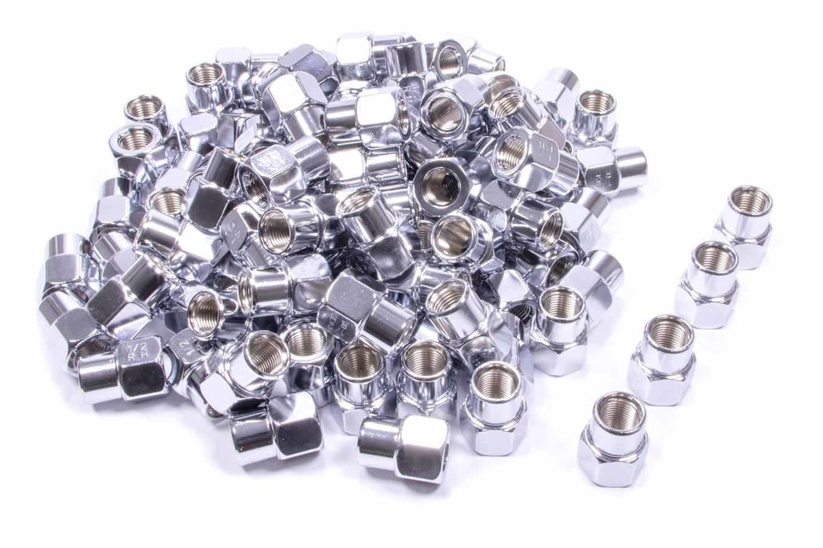 100 Lugnuts 1/2 Short Mag Open End - 73088SM