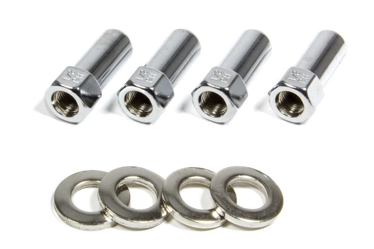 4 Lugnuts Cragar SST 1/2 Open End - 84087AB