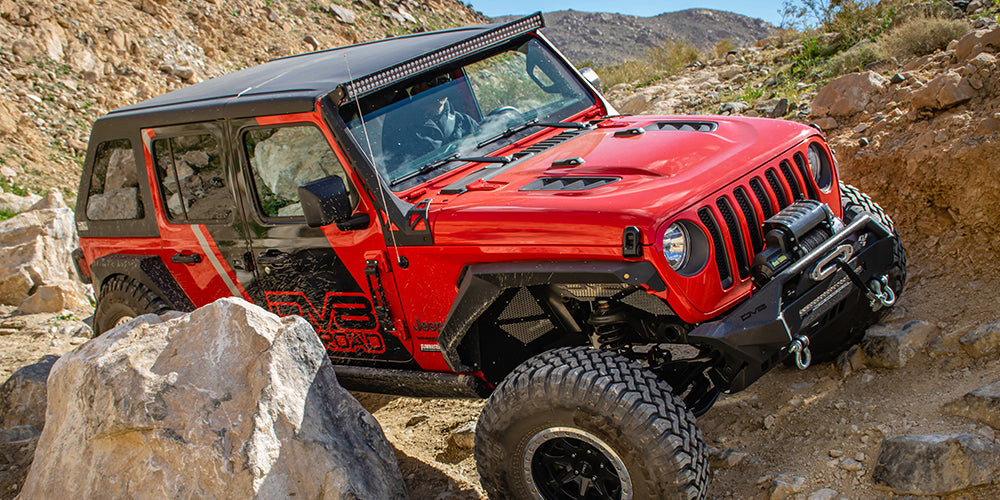 DV8 Offroad Hood - HDMBJL-TA