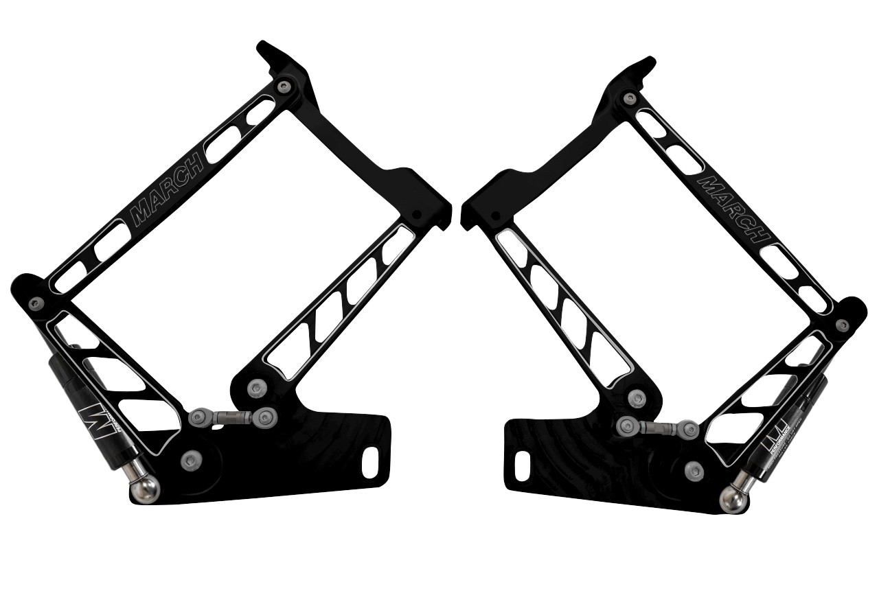 Hood Hinges For 1960 - 1966 Chevy C10 Truck Billet