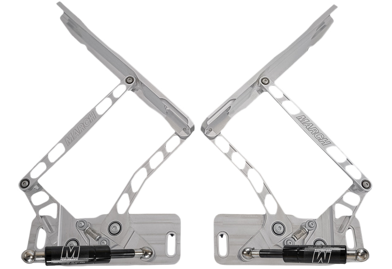 1967 - 1969 Pontiac Firebird Billet Hood Hinges