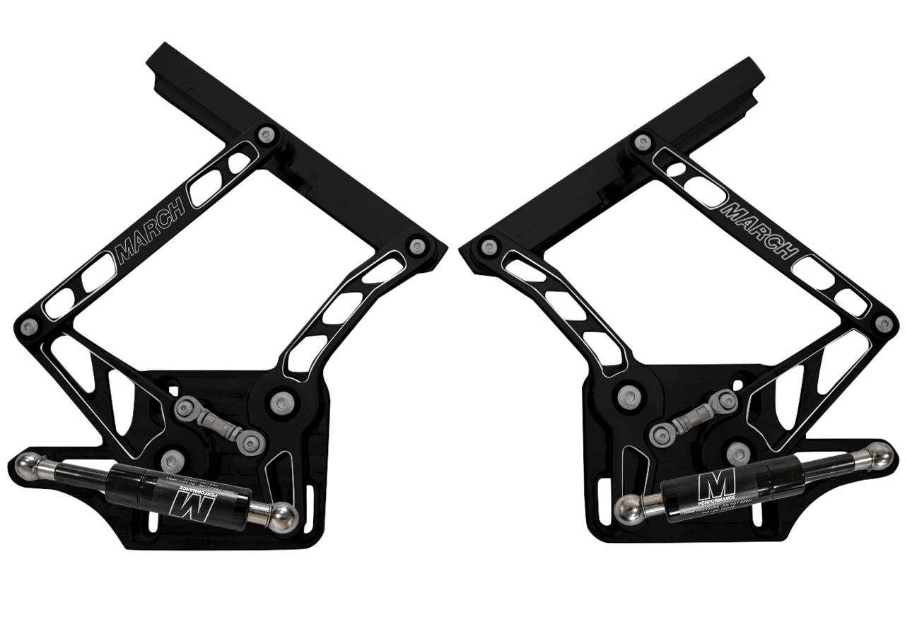 Hood Hinges For 1967 - 1970 Mercury Cougar Billet