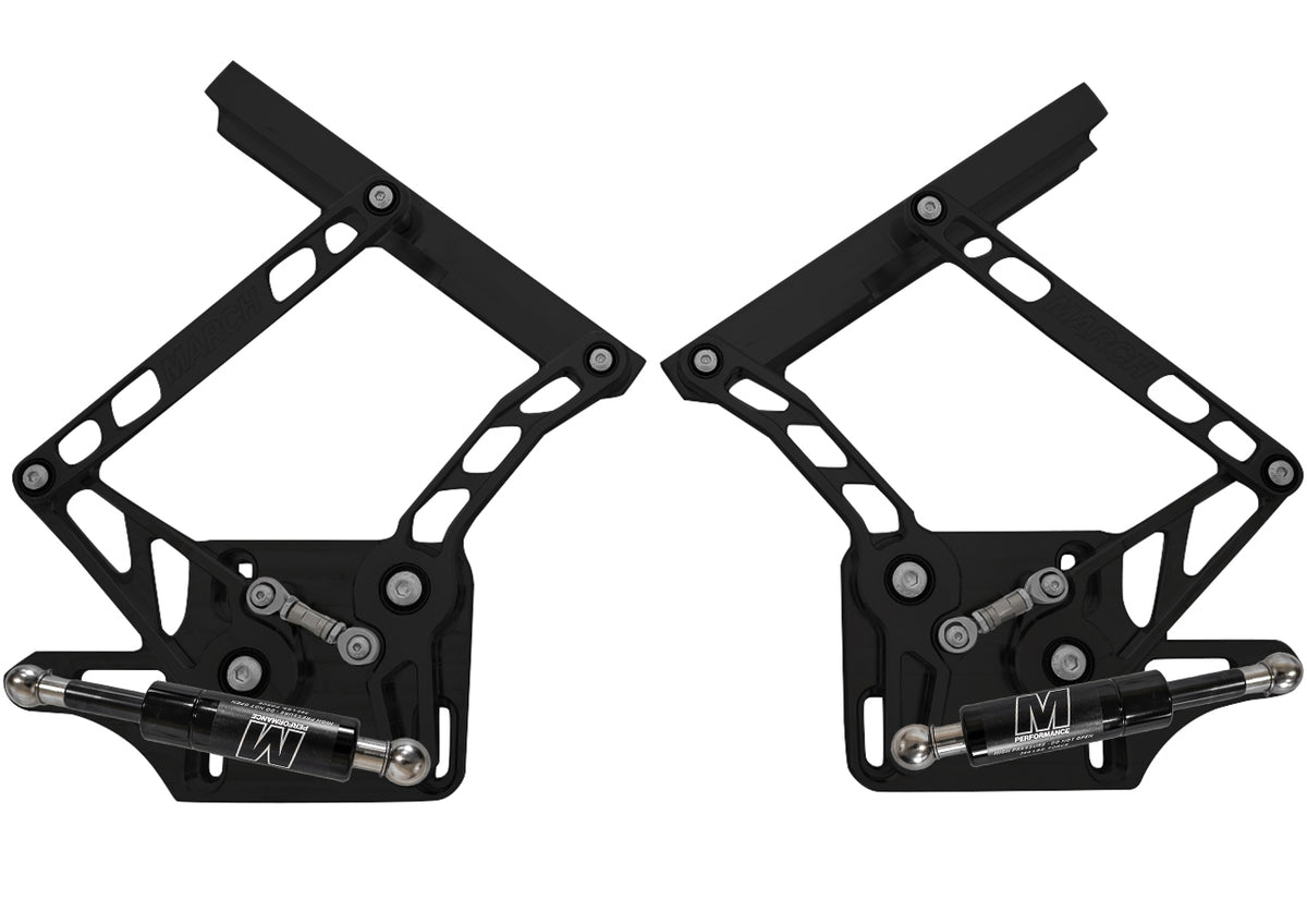 Hood Hinges For 1967 - 1970 Ford Mustang Billet