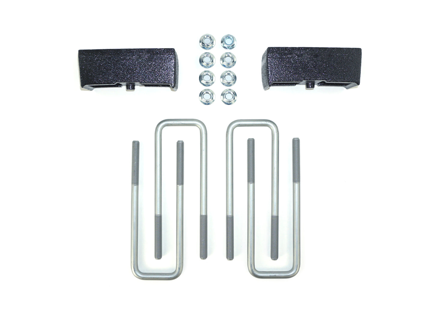HP10495 2.25" Rear Block Kit For 1999-2024 Chevy/GMC Silverado/Sierra 1500 (2WD/4WD) 6-Lug