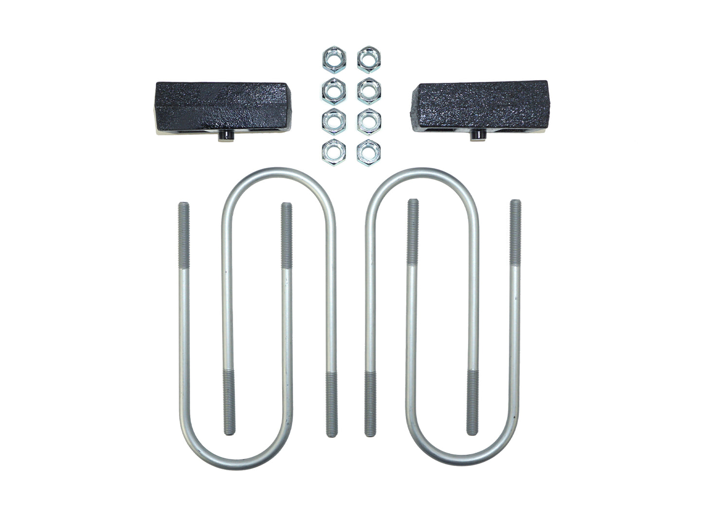 HP10509 2.0" Rear Block Kit For 2003-13 RAM 2500 & 2003-25 RAM 3500 (4WD) SRW W/o AUX Springs