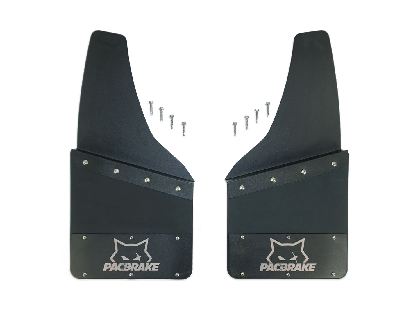 HP10580-12-12 Pacbrake Kickback-Style Mud Flaps