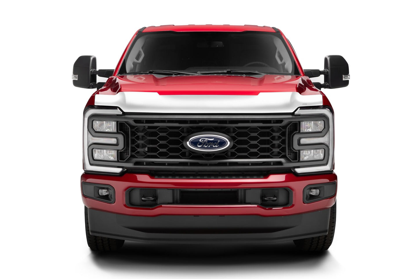 Husky Liners 2892235 Aeroskin Hood Protector Chrome 23-26 Ford SuperDuty