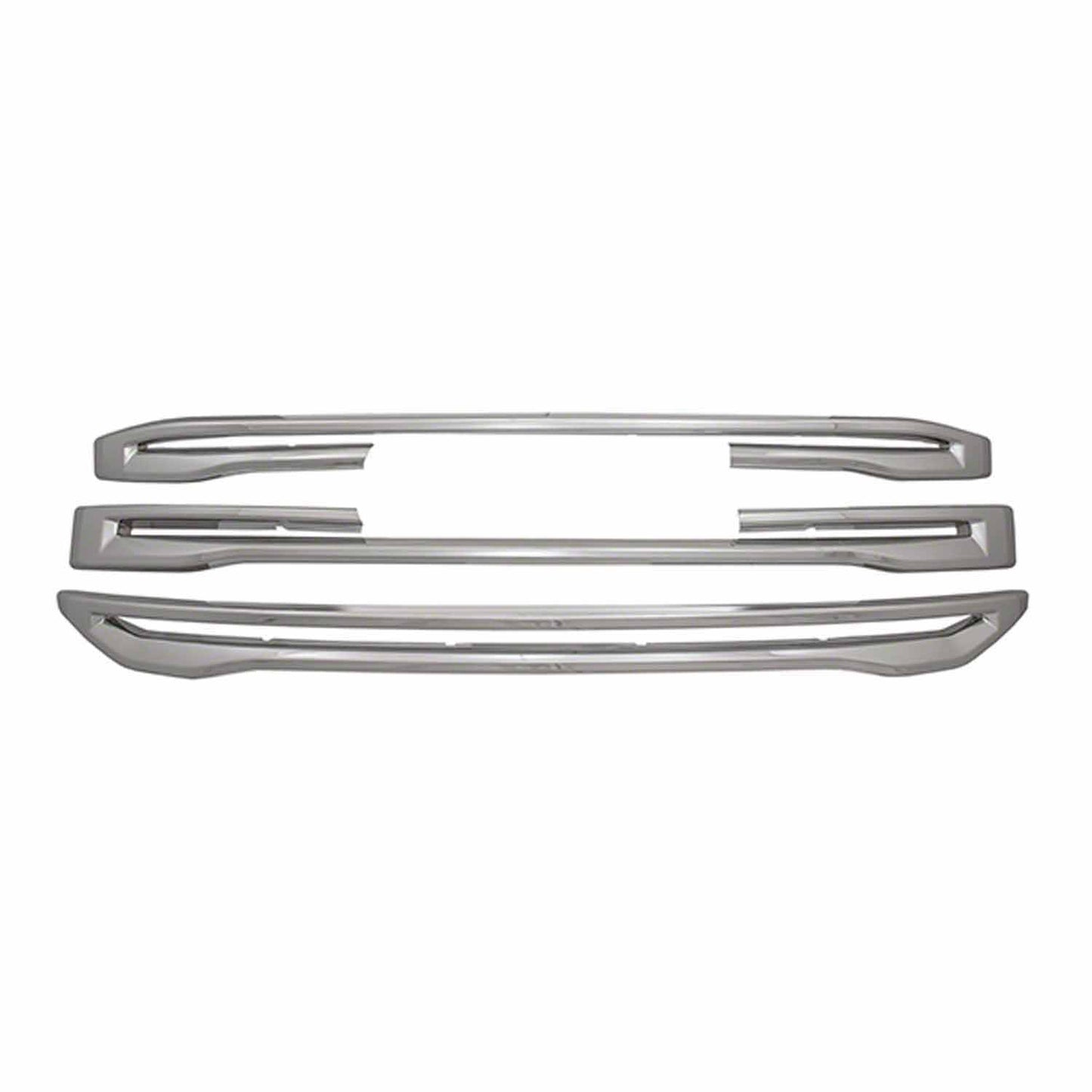Coast To Coast Grille Insert Overlay 3 Piece Chrome Plated ABS