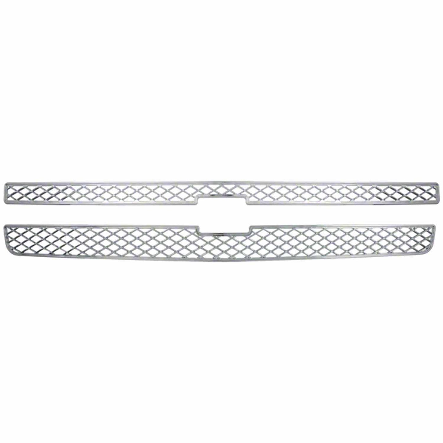 Coast To Coast Grille Insert Overlay Mesh 2 Pc Chrome ABS