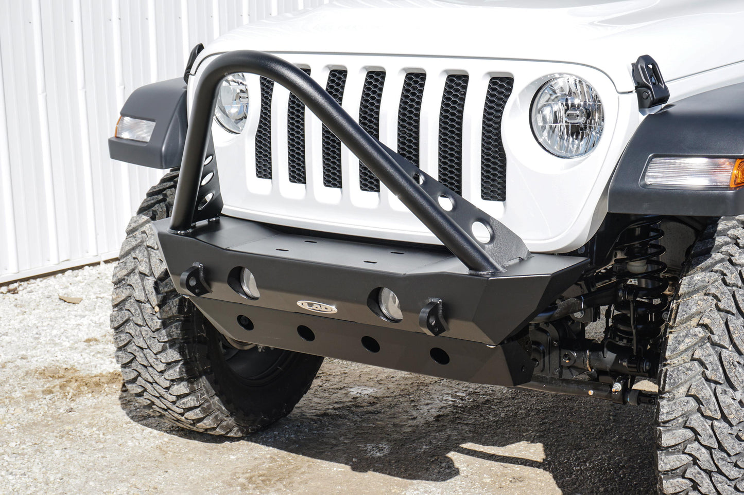 JL/JT Destroyer Shorty Front Bumper W/ Stinger Guard