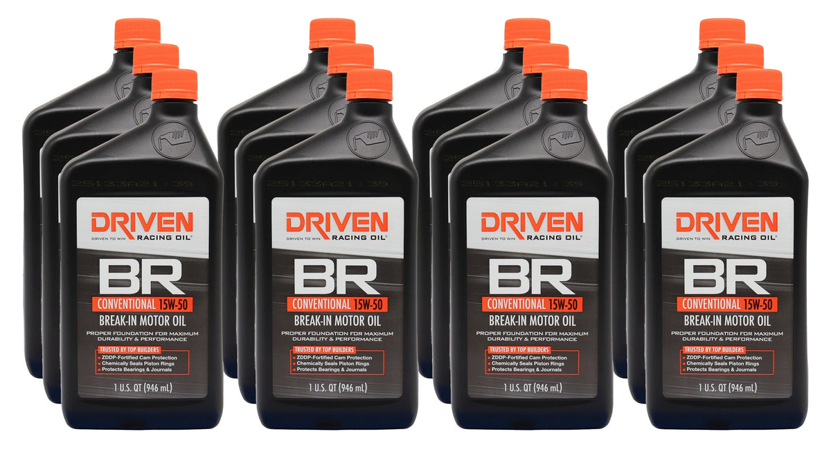 BR 15w50 Conventional Oil Case 12 x 1 Quart - 0010612