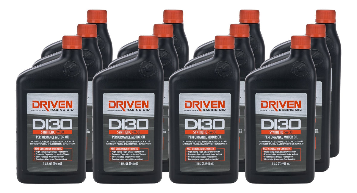 DI30 5w30 Synthetic Oil Case 12 x 1 Quart - 1830612