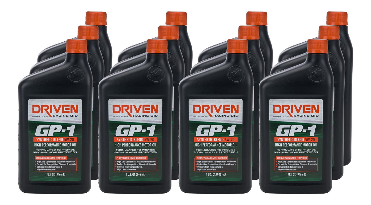 GP-1 5w20 Semi-Synthetic Oil Case 12 x 1 Quart - 1920612