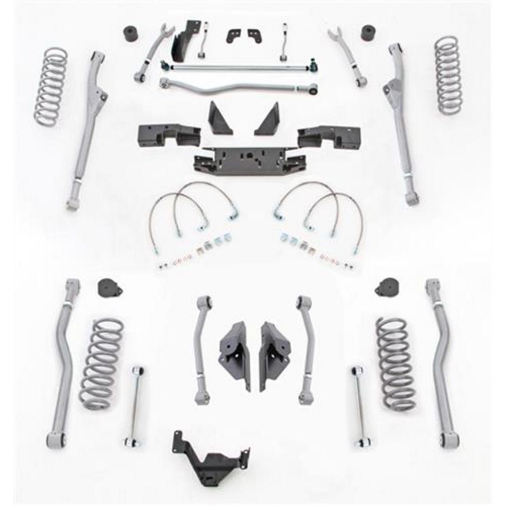 4.5In JKla Kit JK-4Dr Ft Radius / Rr 4-Link
