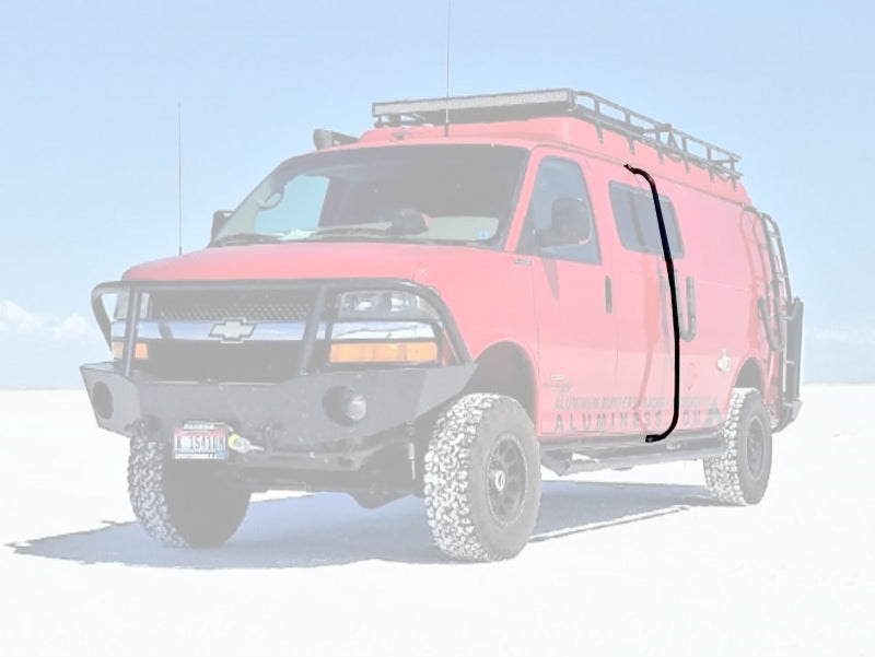 Surf Pole - 2003-2025 Chevy Express (Position: Mid Mount)