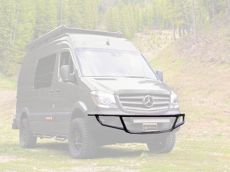 Brush Guard/Light Bar - Mercedes Sprinter 2007-18 (Configuration: Full Wrap)