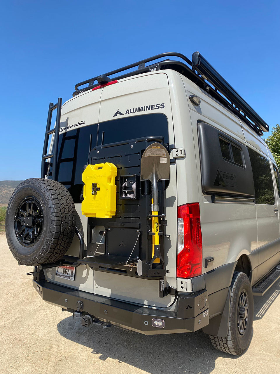 BackPAC Rear Door Storage Kit - 2019-24 Sprinter (Configuration: With Low Or High Roof)