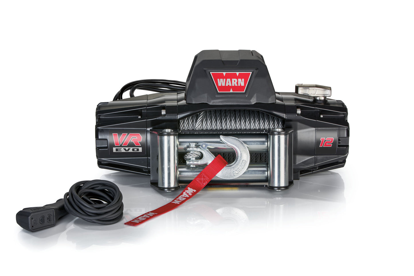 Warn VR EVO 12000 Winch (Steel Line) - Universal (Line Type: Steel)