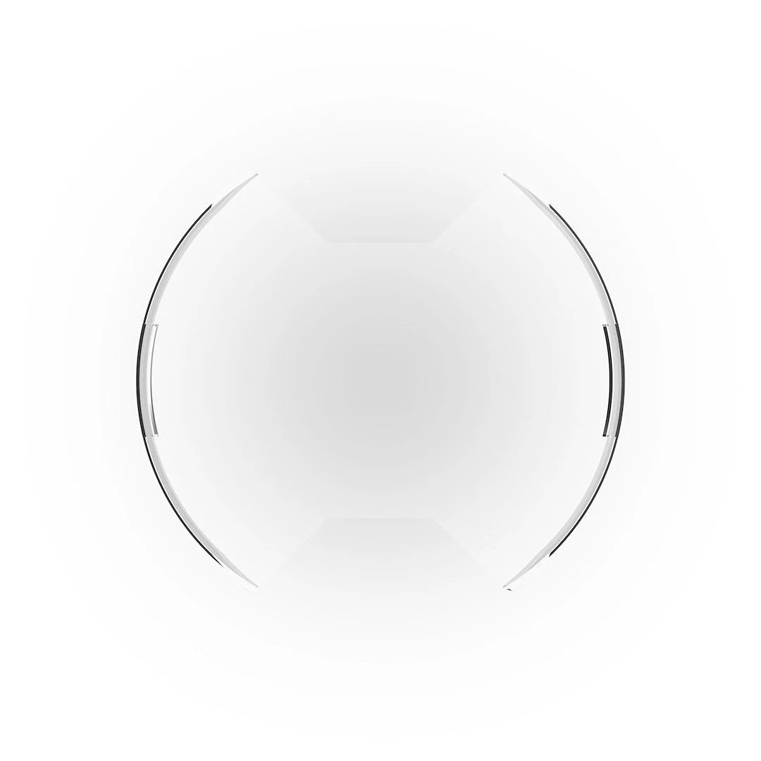 SlimLite 8in LED Light Cover Clear - 5207