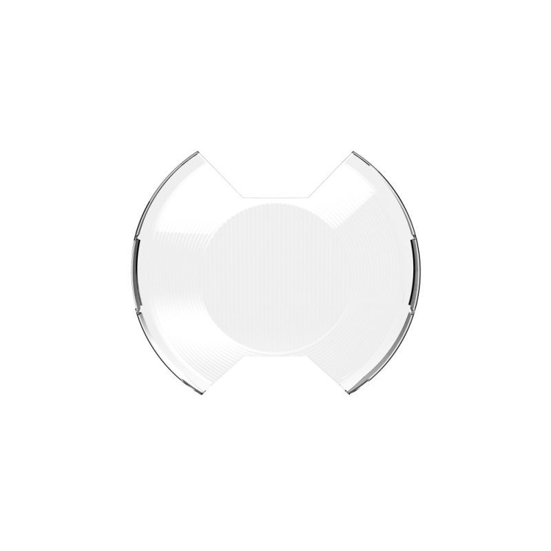 SlimLite 8in LED Light Shield SAE Clear - 5209