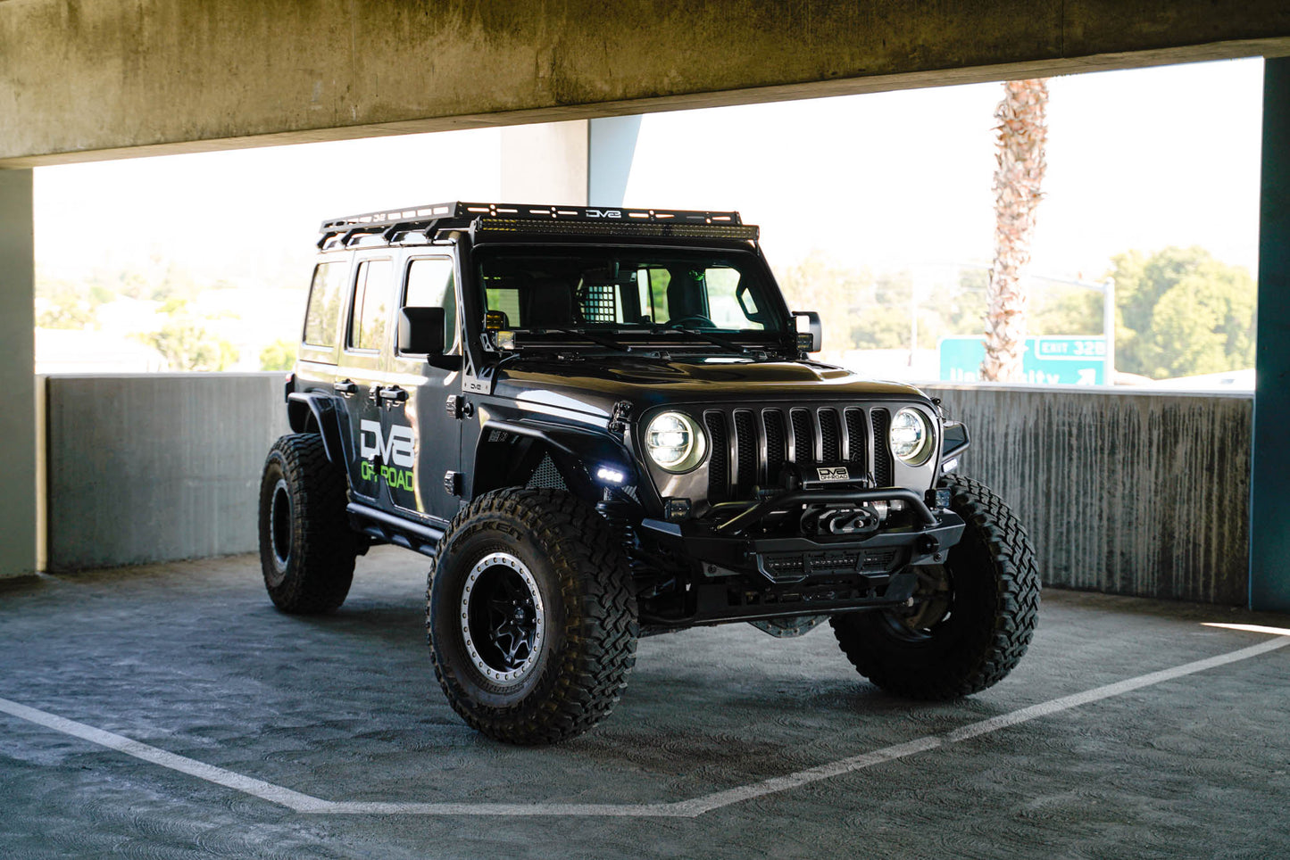 Full A-Pillar Light Mount