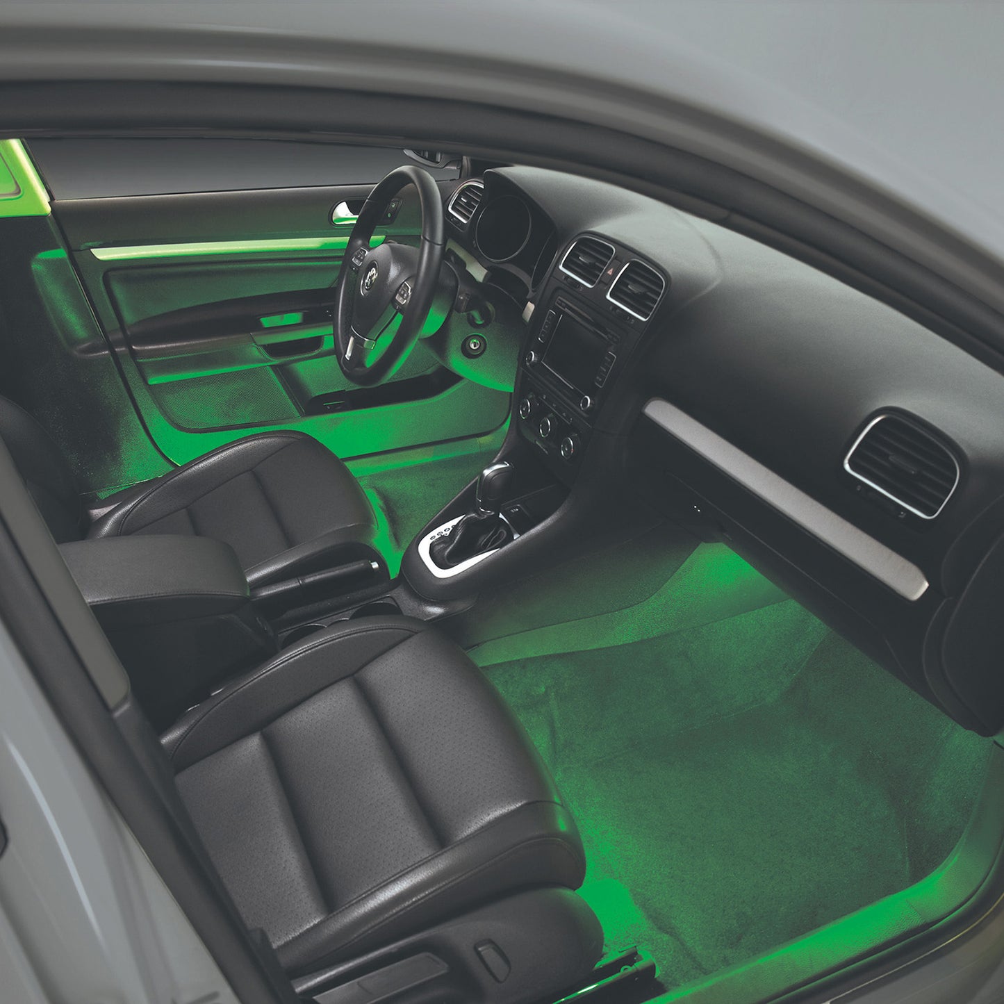 TYPE S 8 In. Interior Strip Lighting W/ 2x4 In. Plug & Glow LED Strips MultiClr