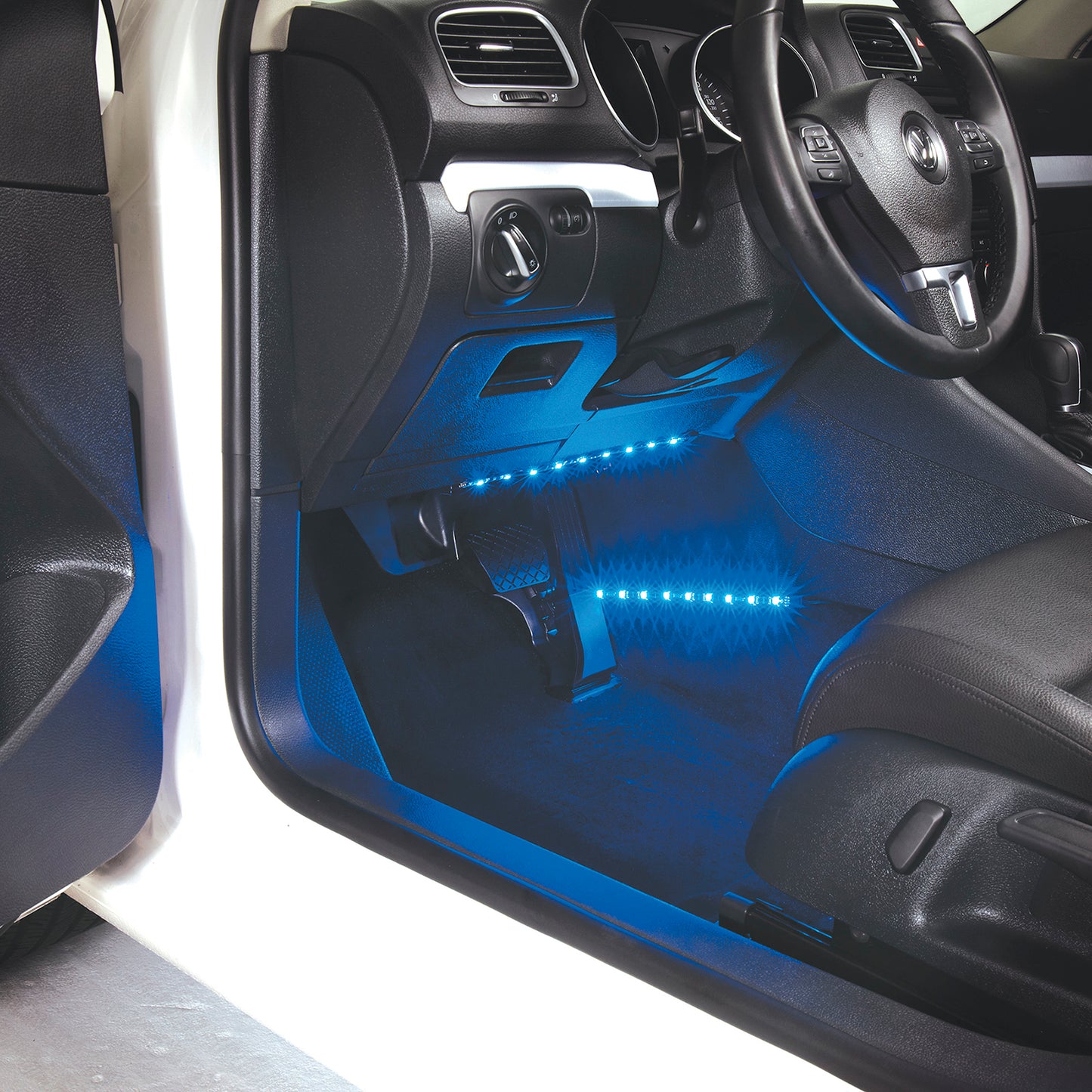 TYPE S 12 In. Vehicle Lighting Extension Strip For Plug & Glow LED Kits Blue