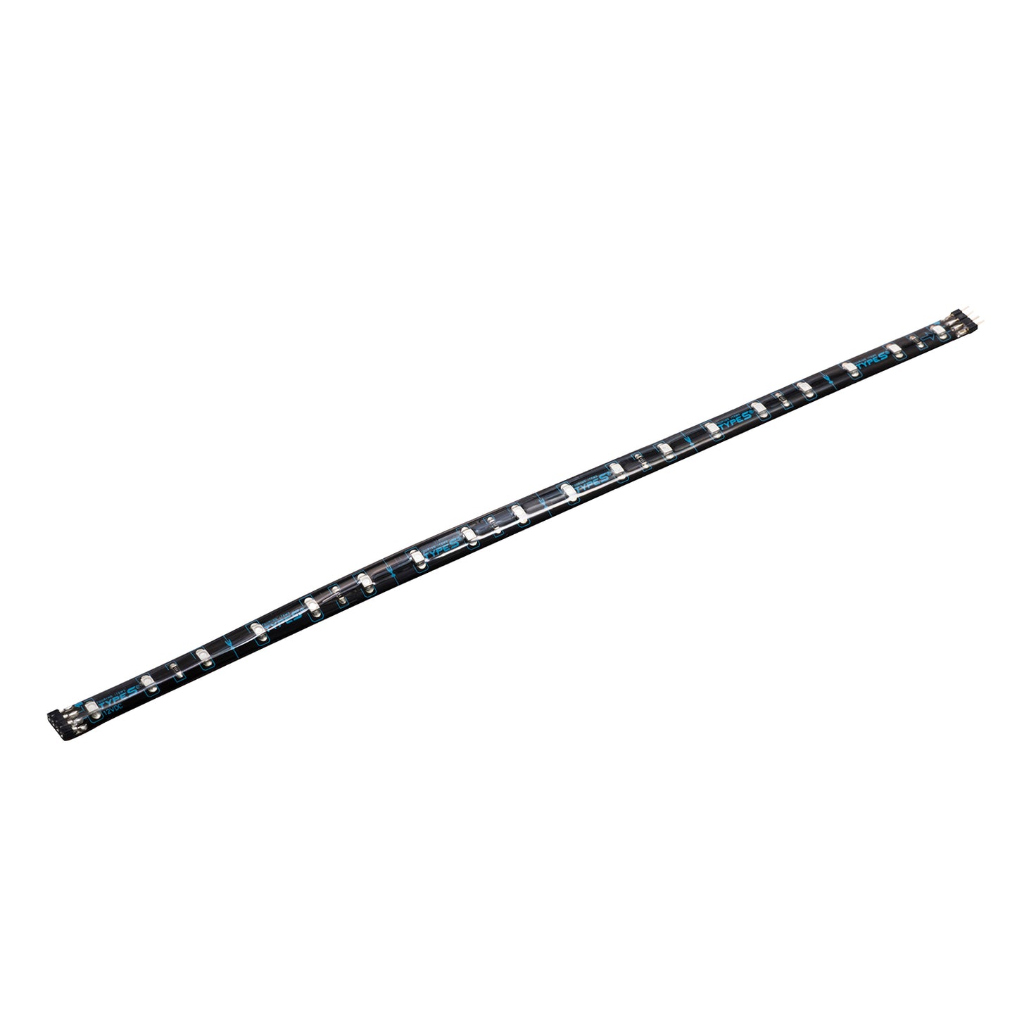 TYPE S 12 In. Vehicle Lighting Extension Strip For Plug & Glow LED Kits Blue