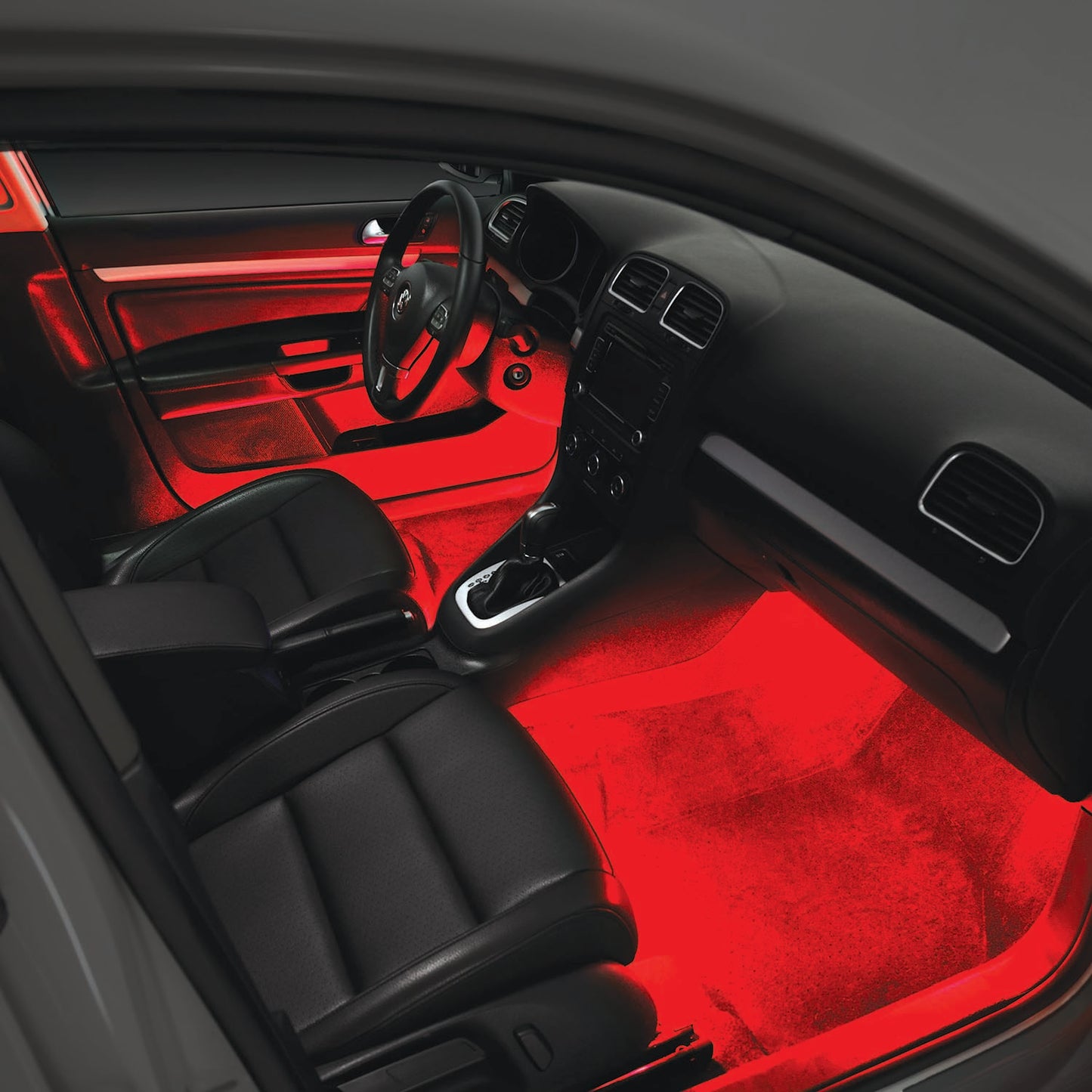 TYPE S 24 In. Interior Strip Lighting W/ 2x12 In. HyperBright P&G LED Strips Red