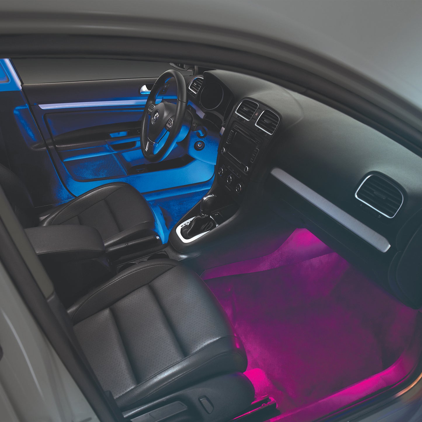 TYPE S 24 In. Smart Interior Strip Lighting W/ 2x12 In. Plug & Glow LED Strips Hub