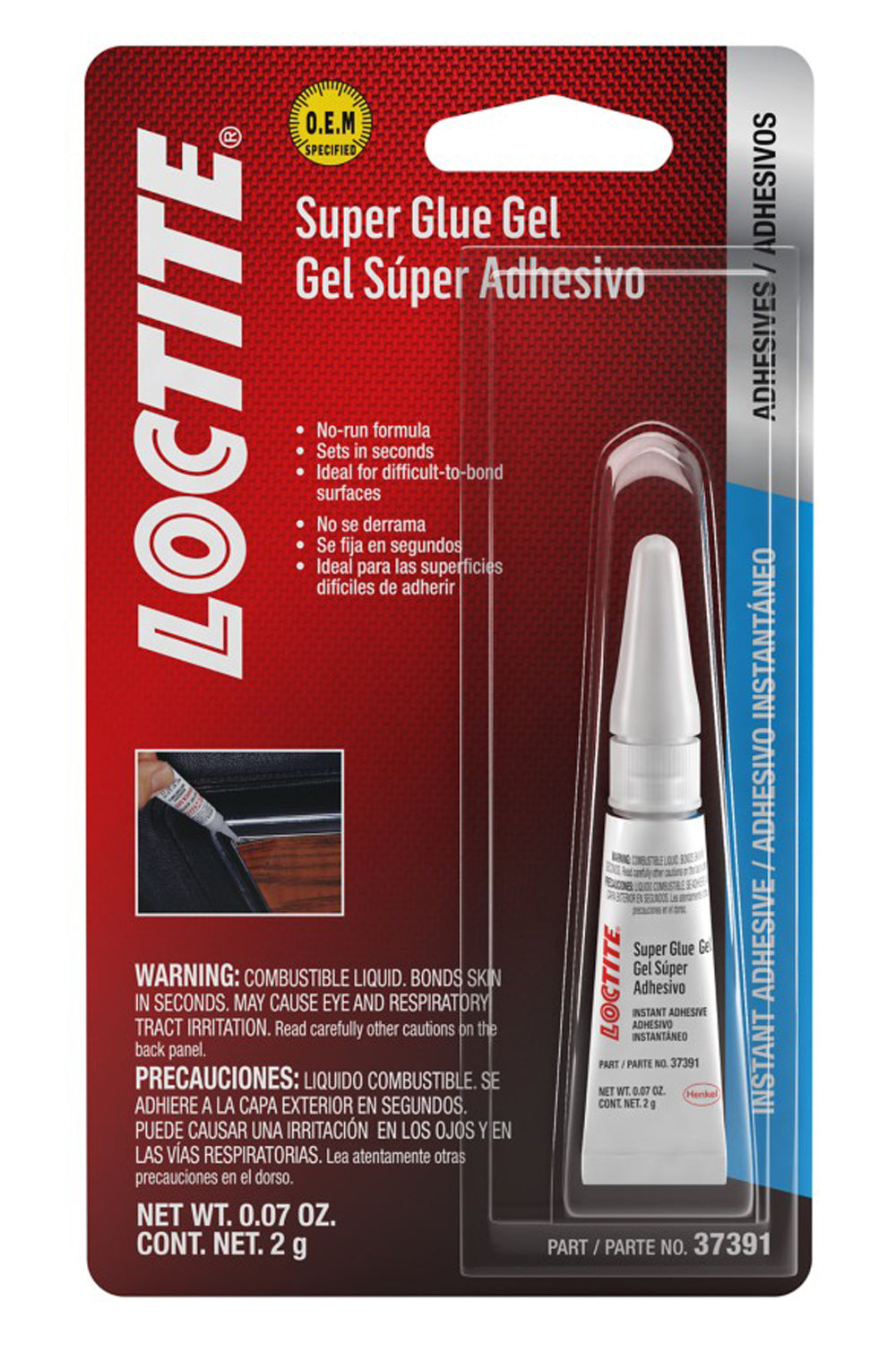 Quick Gel Super Glue 2g/.07oz - 483624